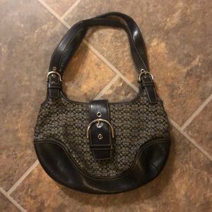 Coach Hobo Purse - black